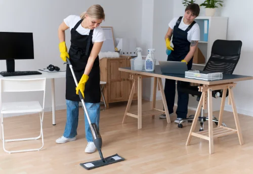 Nettoyage de bureau professionnel à Montagny-les-Lanches